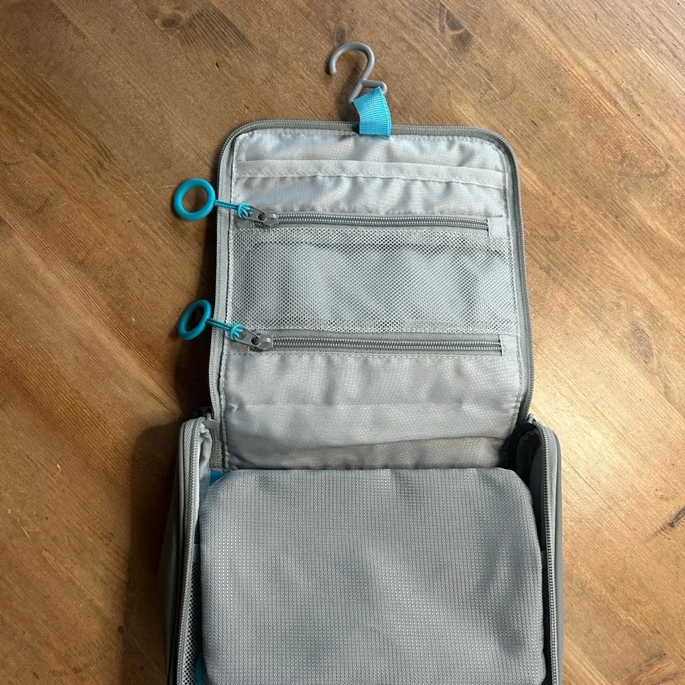 Gray Hanging Travel Organizer, Compact